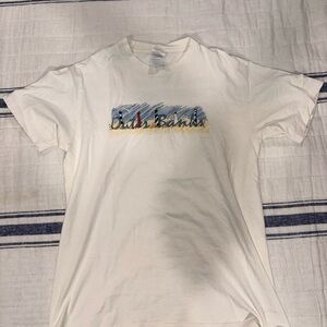 Vintage Hanes White Outer Banks Graphic Tee